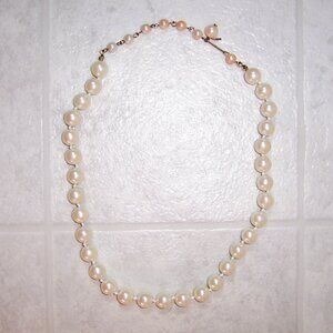 Vintage Faux Pearl Necklace